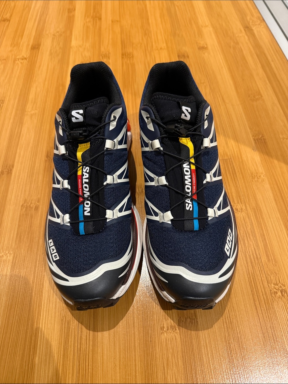 Salomon  Navy Blue Speedcross Trail Running Shoes XT6